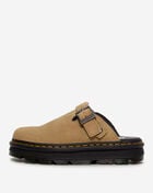 Dr. Martens Zebzag Suede Slingback Platform Mules 31737439 Beige 1