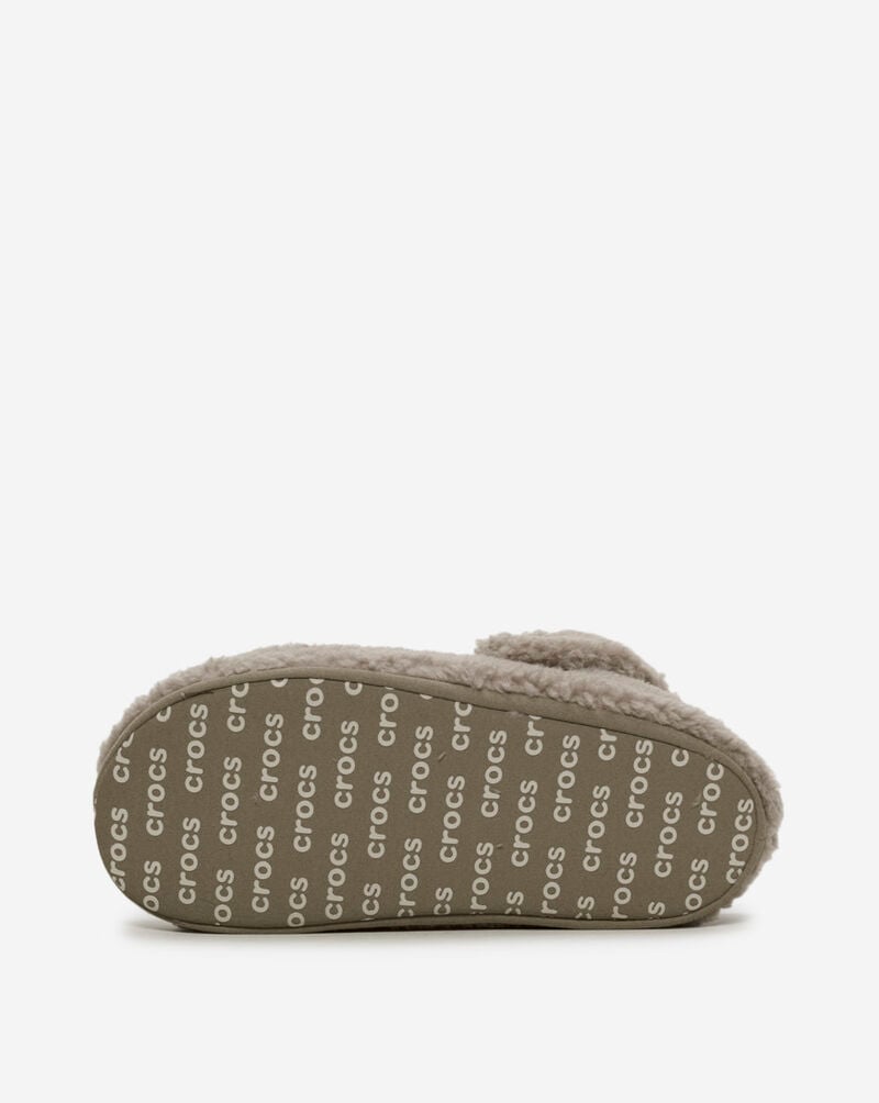 Crocs Grade School Cozy Slipper 210856-195J Beige 9