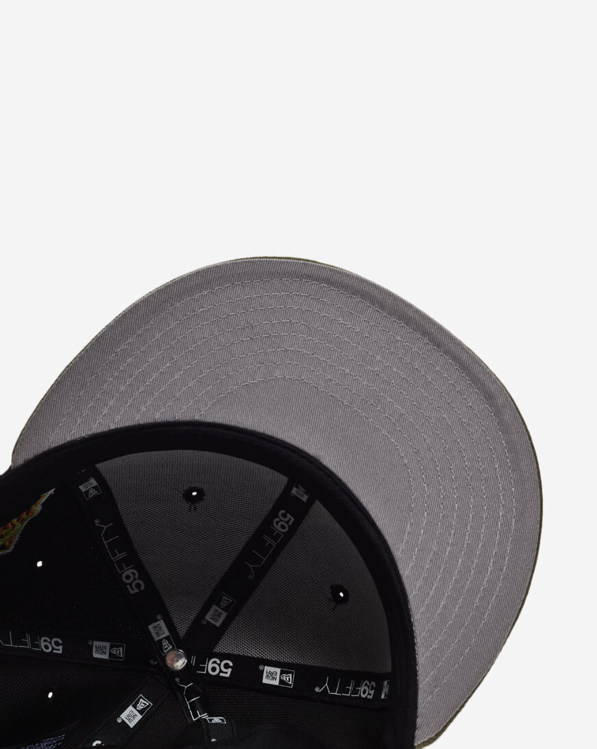 Shop New Era 59Fifty New York Yankees Green Bark Fitted Hat
