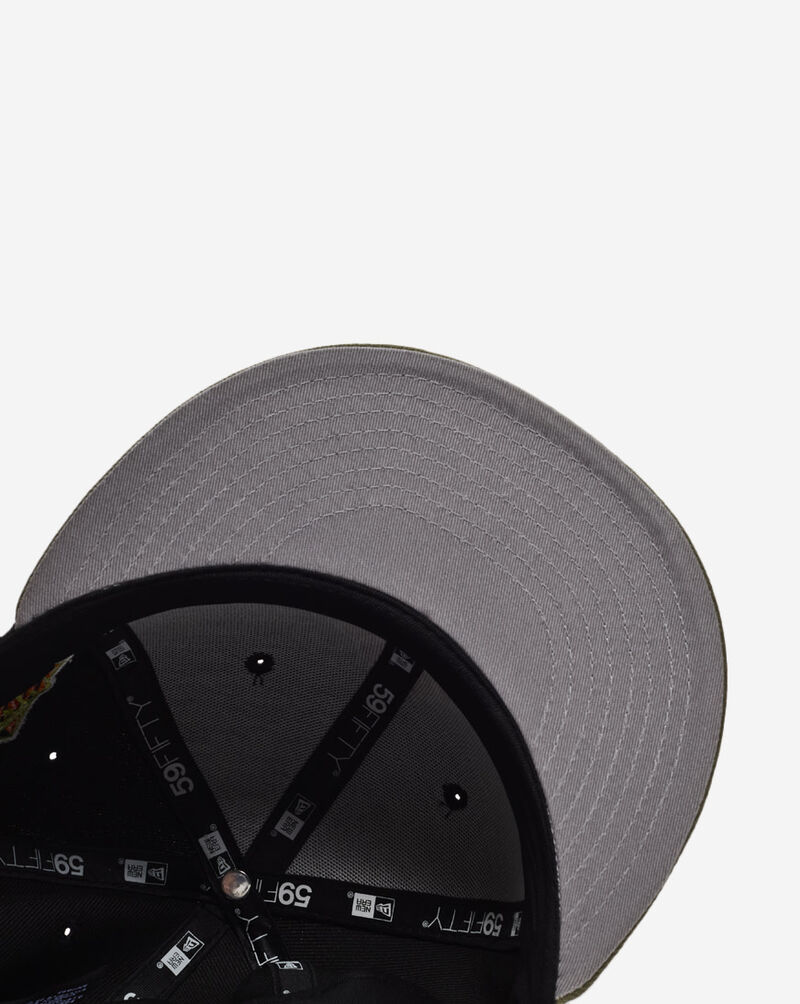 New Era 59Fifty New York Yankees Green Bark Fitted Hat 70948030 Black 4