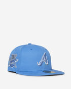 New Era 59Fifty Atlanta Braves Fitted Hat 71015706 Blue 1