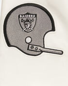 Las Vegas Raiders Retro Classic Rib Satin Jacket