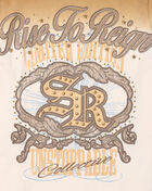 Smoke Rise Kids' Rise To Reign Graphic Tee BKT26F545SN Beige 3
