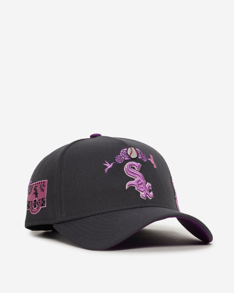 New Era 9Forty Chicago White Sox A-Frame DOTD Snapback Hat 60675113 Grey 1