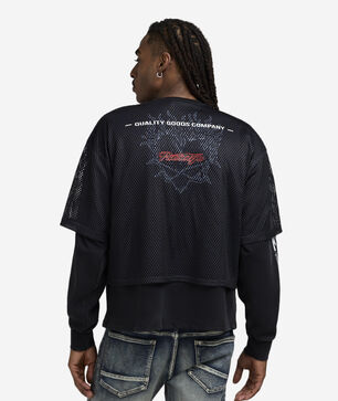 Boundless Mesh Long Sleeve Top