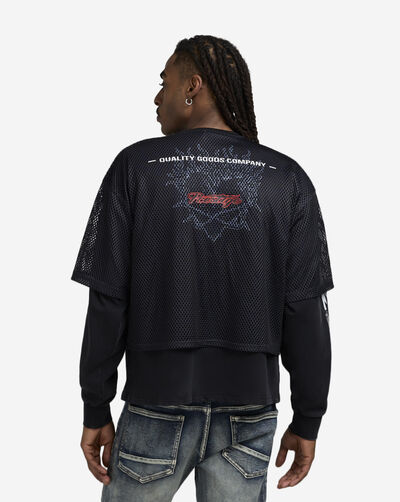 Boundless Mesh Long Sleeve Top