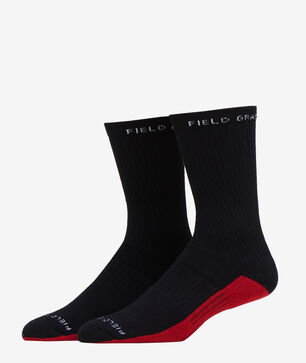 6 Pack Bottom Cushioned Socks