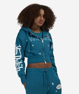 HD Star Eyeball Full-Zip Hoodie