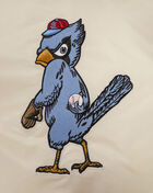 PRO STANDARD St. Louis Cardinals Retro Short Sleeve Classic Rib Satin Jacket  LSC635481-EUN cream 2