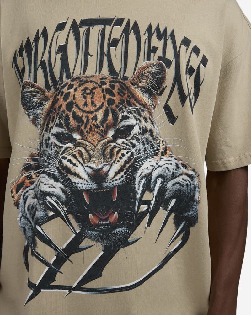 Forgotten Faces Forgotten Cougar Tee FOFUS138-03872 Beige 3