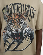 Forgotten Faces Forgotten Cougar Tee FOFUS138-03872 Beige 3