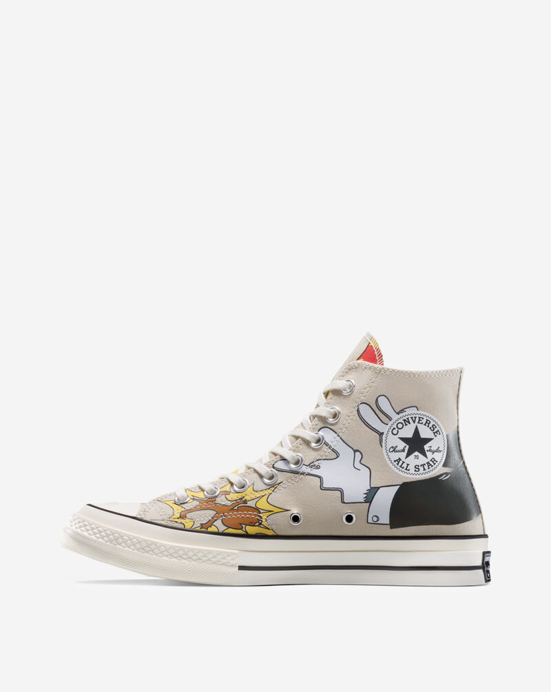 Converse Grade School Tom and Jerry Chuck 70 HI A15111CJ Grey 4