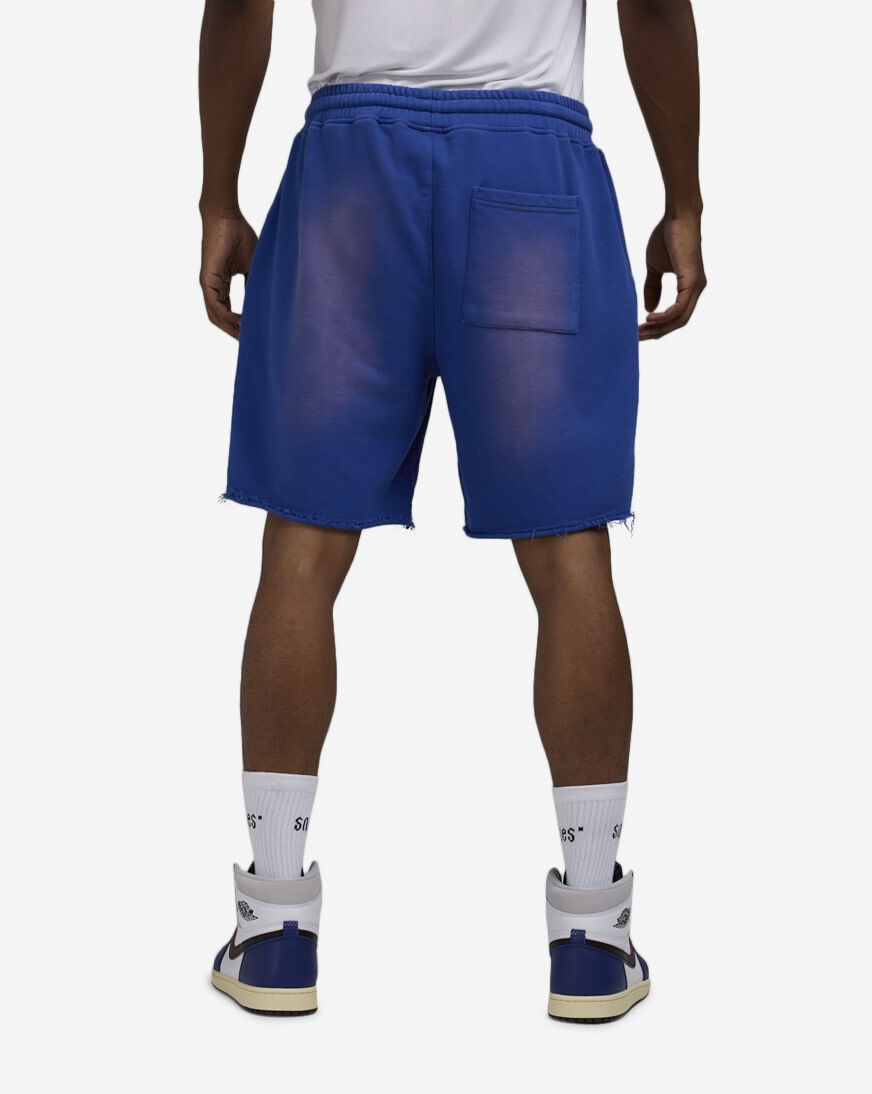 Shop Smoke Rise Printed Terry Shorts KS25264SN-BLU blue | SNIPES USA