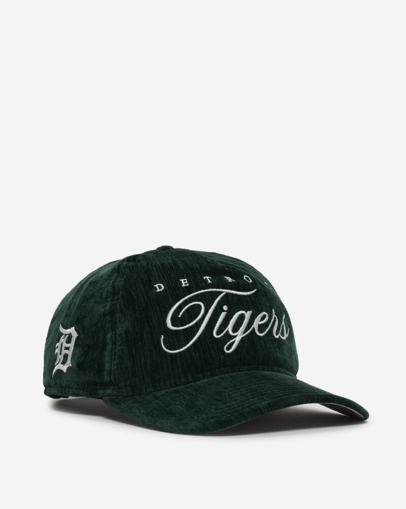 New Era 19Twenty Detroit Tigers Velvet Snapback Hat 60769974 Green 1