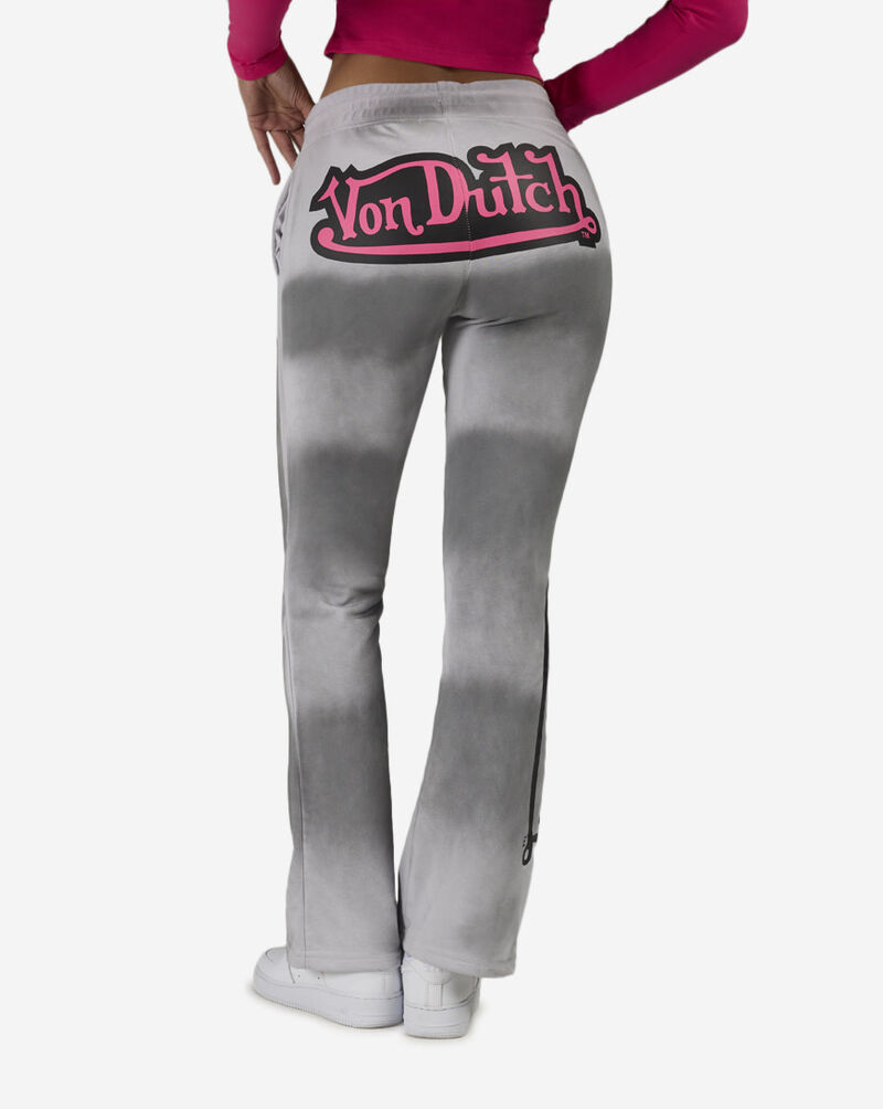 Von Dutch Fleece Patch Wide Leg Pants VND3B0241SN Multi 2