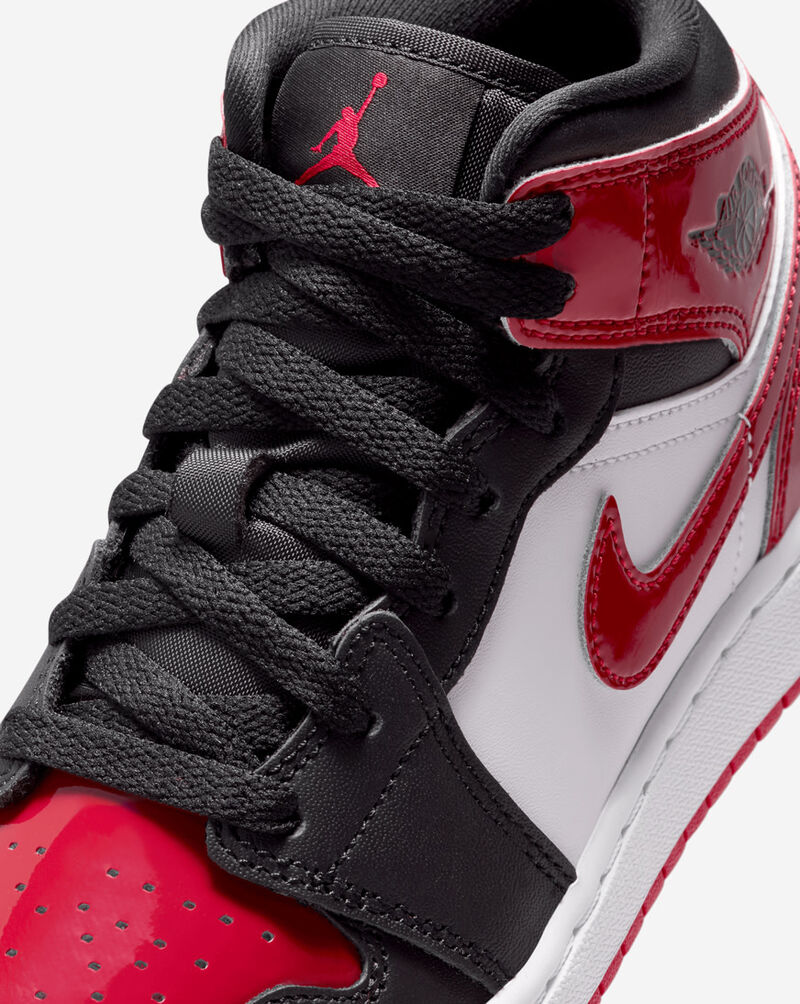 Jordan Big Kids' Air Jordan 1 Mid HV4399-006 Black 7