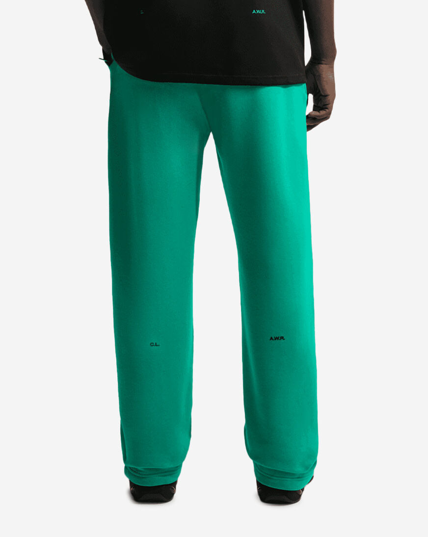 Shop Nike NOCTA Fleece CS Open-Hem Sweatpants FZ4675-370 green
