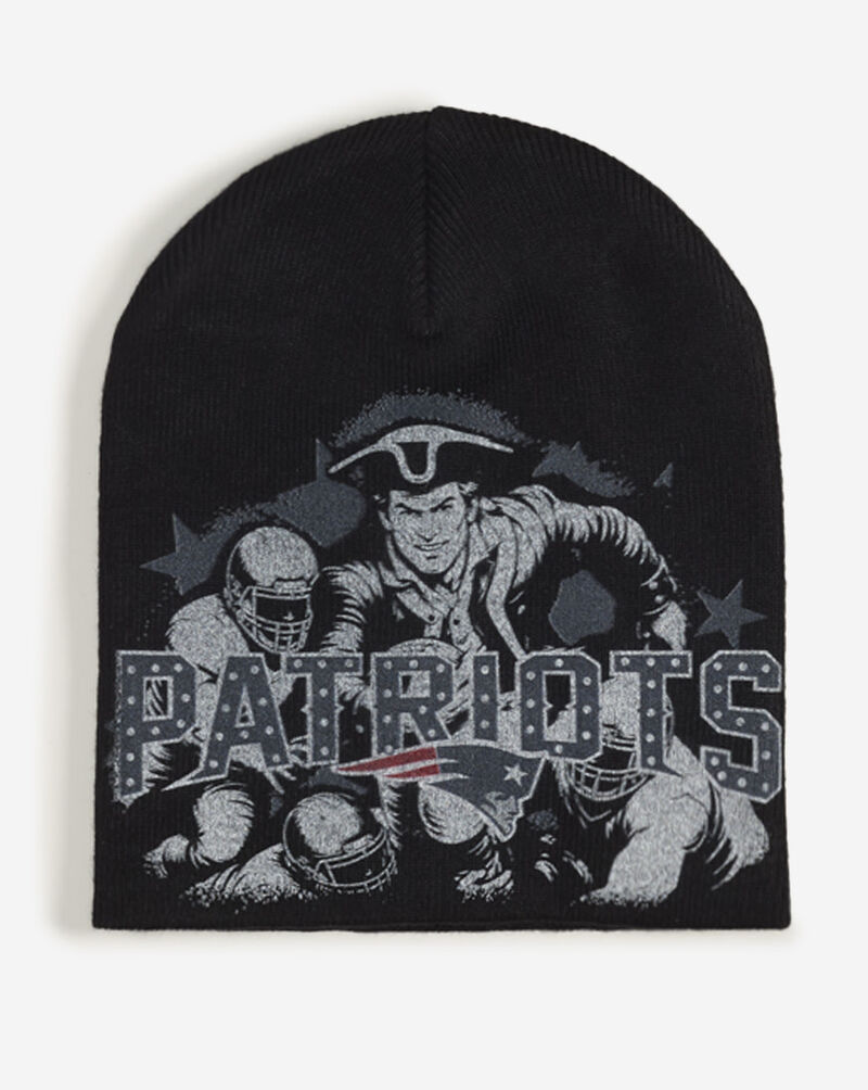 PRO STANDARD New England Patriots Iron Mascot Knit FNP7412045-BLK Black 3