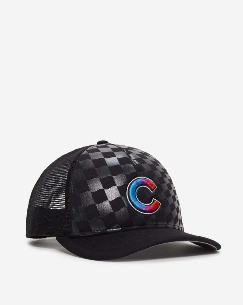 New Era 9Forty A-Frame Chicago Cubs Raceway Snapback Hat 60641192 Black 1