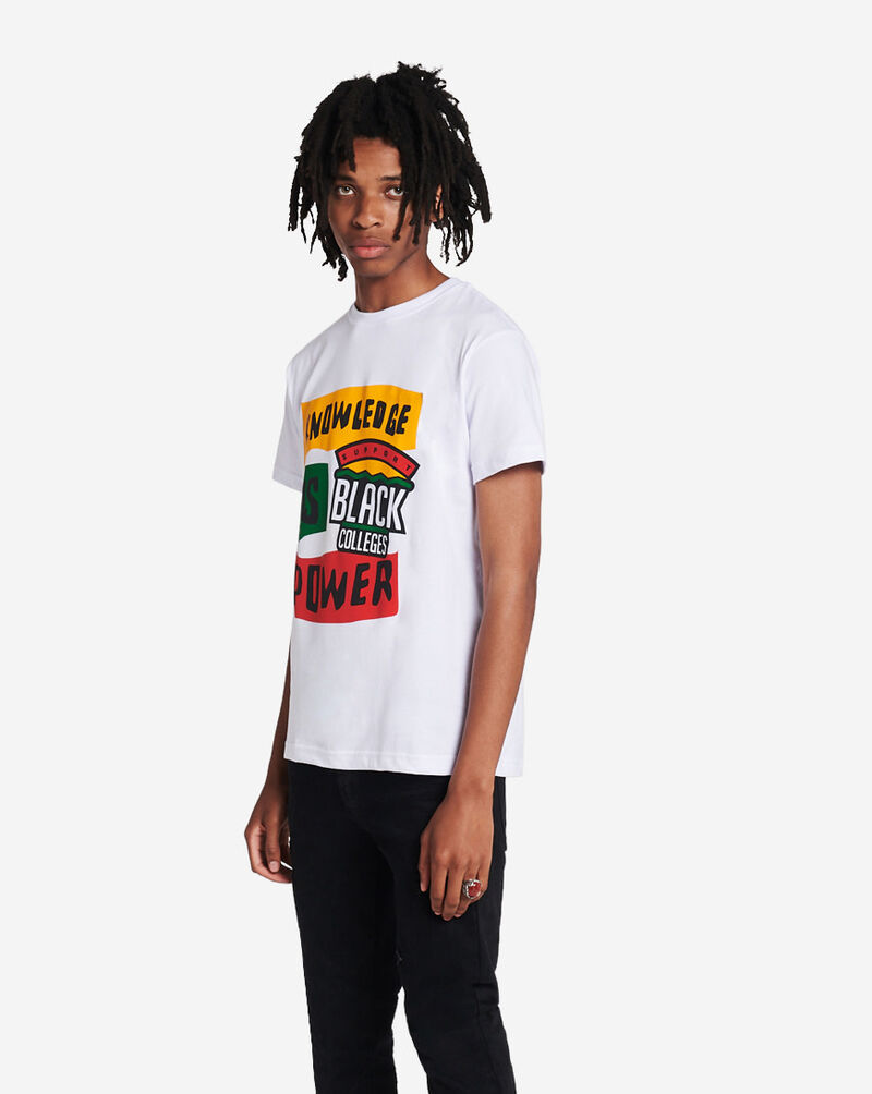 Support Black Colleges Support Black Colleges Tee SBCKIP107-WHT White 2