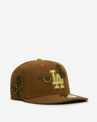 New Era 59Fifty Los Angeles Dodgers Sunflower Fitted Hat 60949327 Brown 1