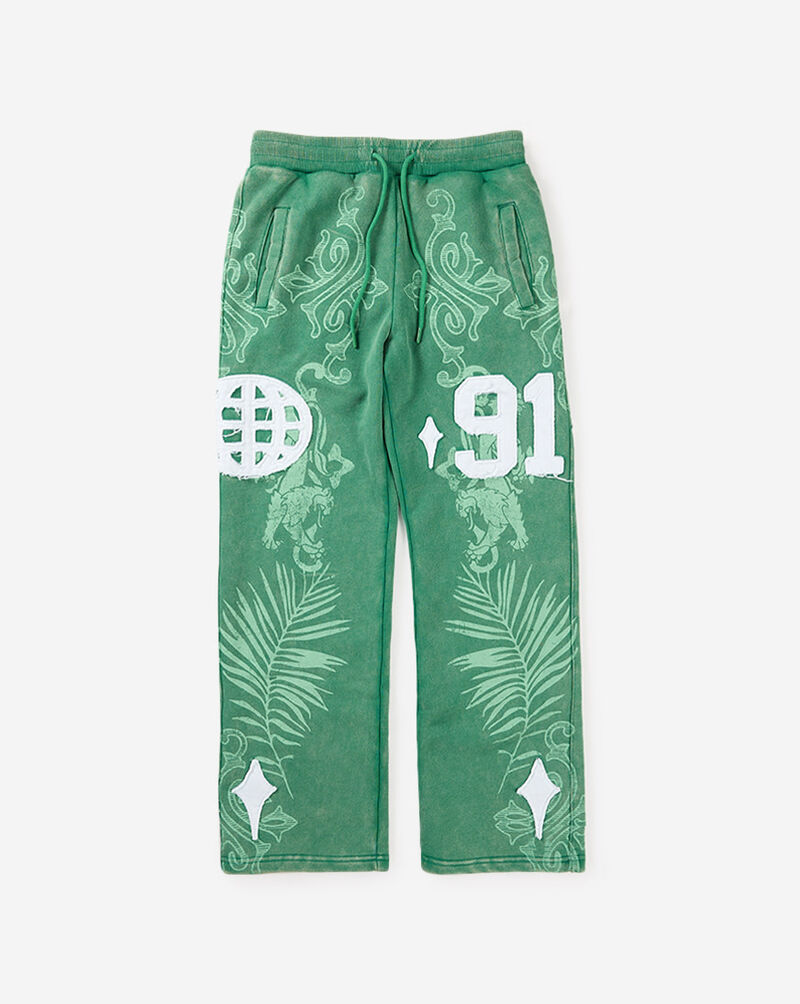 Smoke Rise Kids' Champion Fleece Pants BFP26S468SN-VALLEY Green 1