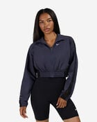 Nike NSW Cropped Lace Track Jacket IM8193-013 Blue 1