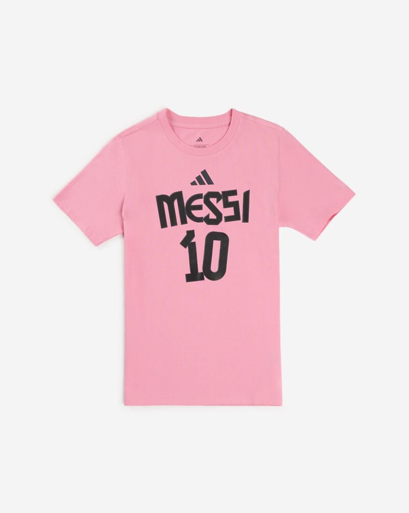 adidas Kids' Messi Graphic Tee JM3552 Pink 1