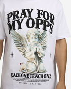 STREETZ IS WATCHIN Pray For My Opps Tee SIW1008-WHT White 3