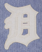 Detroit Tigers Varsity Blue Denim Jacket