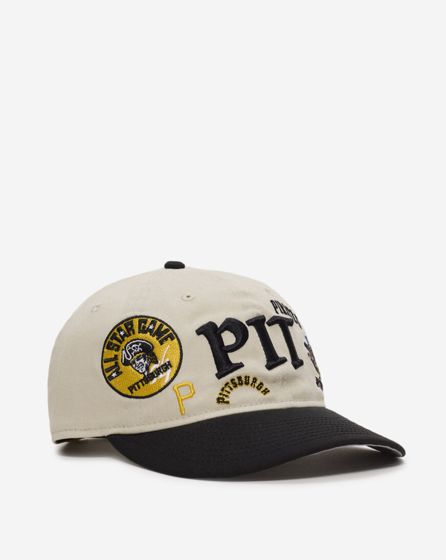Shop New Era 9Fifty Pittsburgh Pirates Scatter Hat 60731007 grey