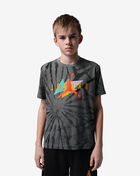 Jordan Big Kids' Geo Tie Dye T-Shirt 95F788-GAE Black 1