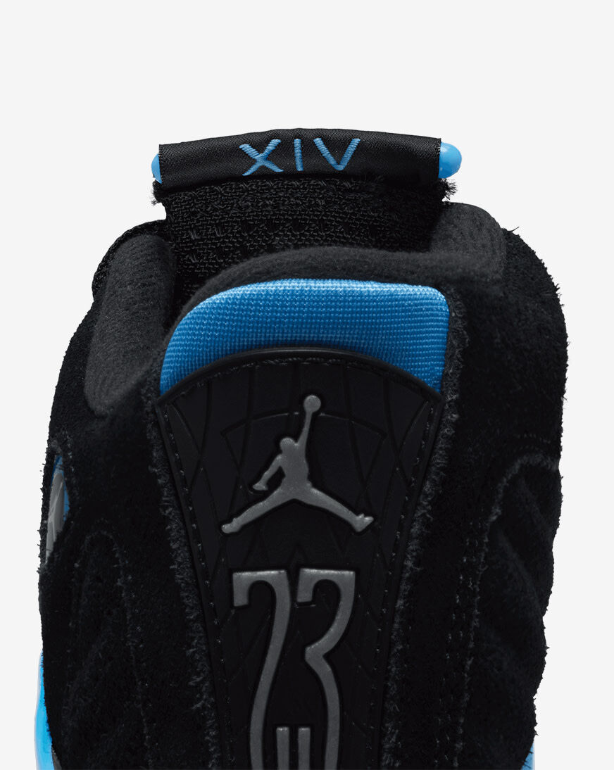 Shop Jordan Big Kids' Air Jordan 14 Retro 487524-007 black