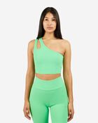 SNIPES Womens Snipes Ribbed Top SNQ223002W-GRN Green 1