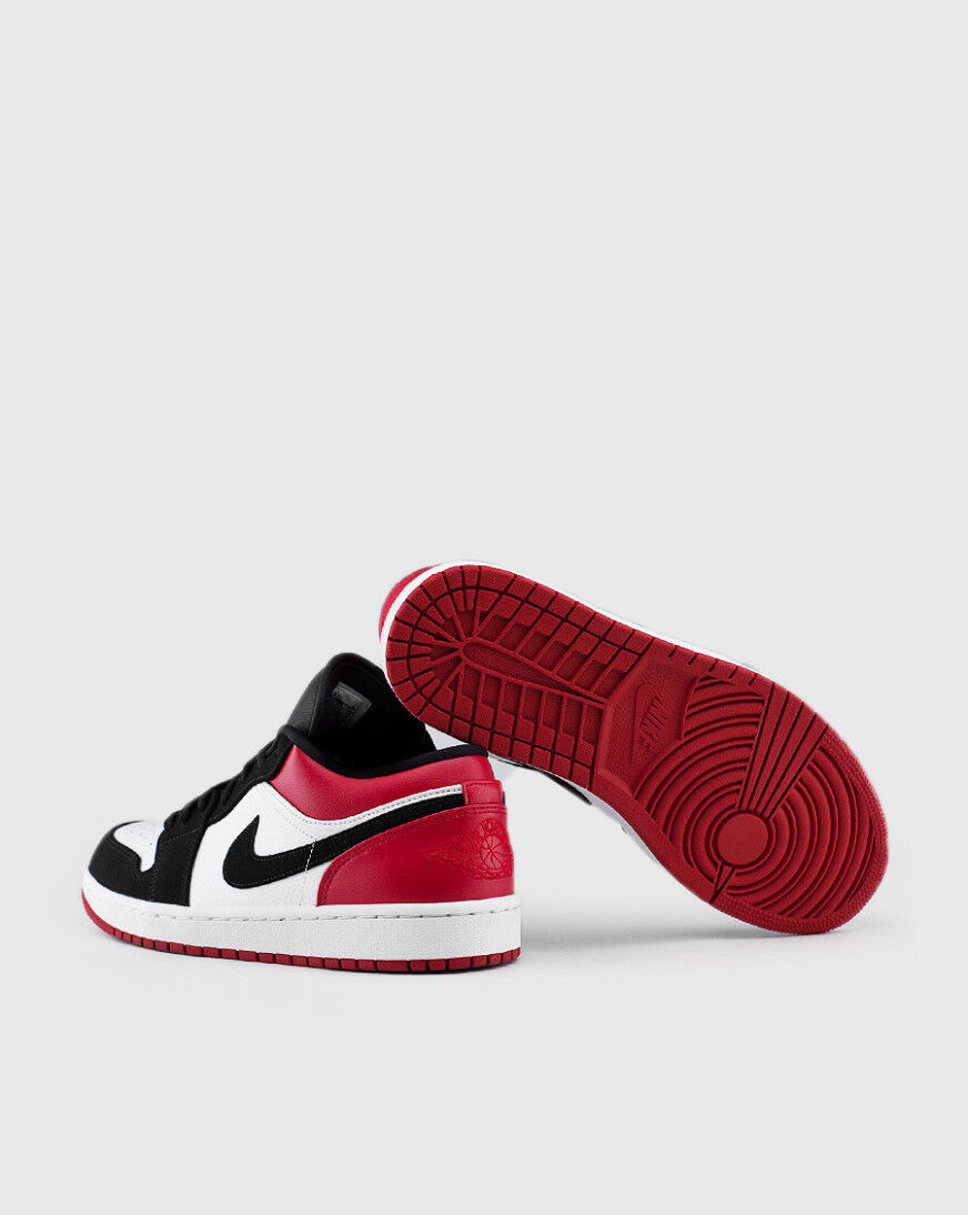 jordan 1 low black toe for sale