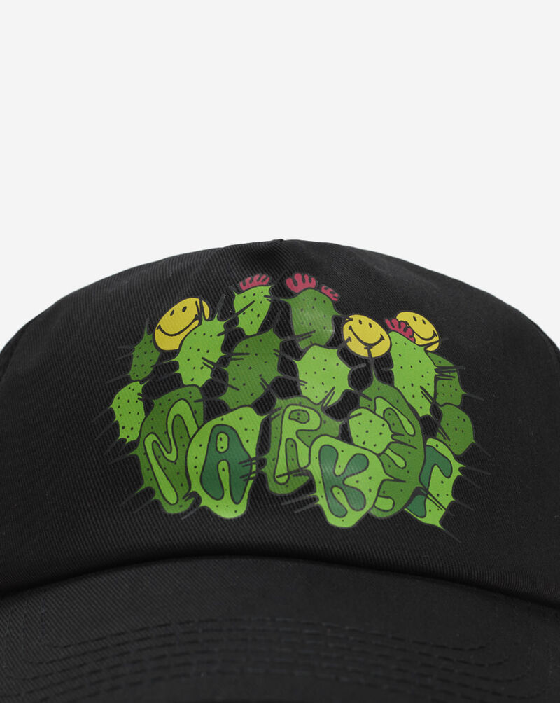 MARKET Smiley Cactus 5-Panel Hat MKT25QS-HT0137 Black 2