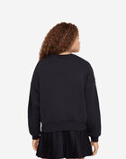 Nike Big Kids' NSW Club Fleece Boxy Crewneck FZ9244-010 Black 2