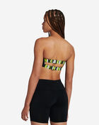 Nike Logo Tape Bandeau Bikini Top NESSC264-001 Black 3