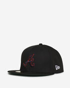 59Fifty Atlanta Braves Metallic Thread Logo Fitted Hat