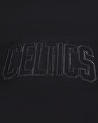 Boston Celtics Triple Black Double Knit Pull Over Hoodie