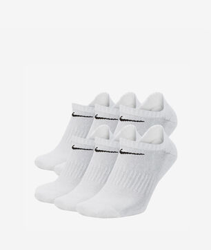 6Pk Everyday Cushioned Training No-Shows Socks