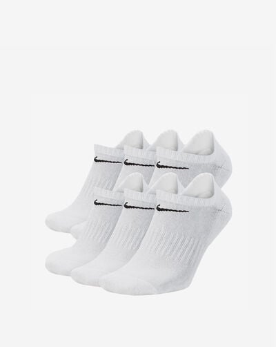 6Pk Everyday Cushioned Training No-Shows Socks