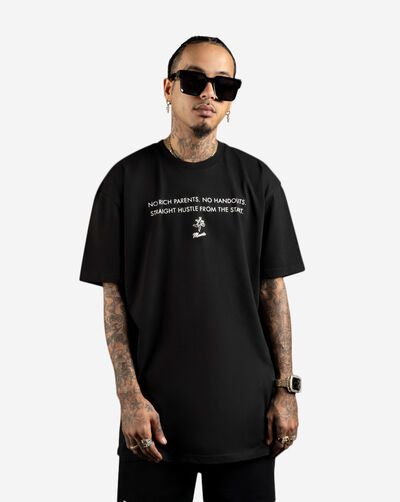 QT Straight Hustle From The Start Tee