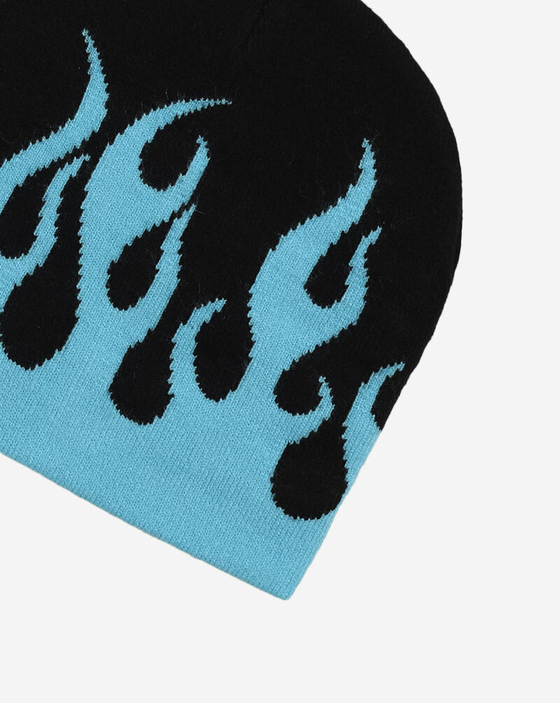 SNIPES Flames Beanie FW25-MY025-BLUE Blue 2
