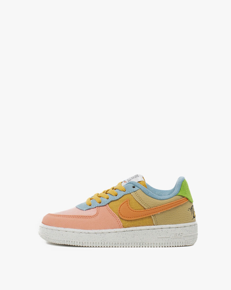 Little Kid's Nike Force 1 LV8 Next Nature Sanded Gold/Hot Curry (DM1008  700) - 2.5 