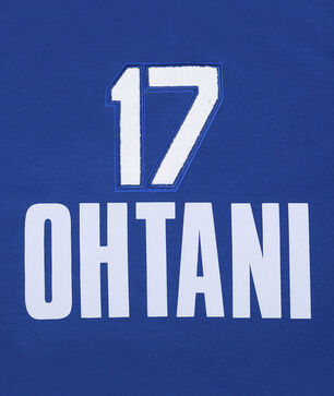 Los Angeles Dodgers Shohei Ohtani #17 Classic Player Name And Number Double Knit Pullover Hoodie