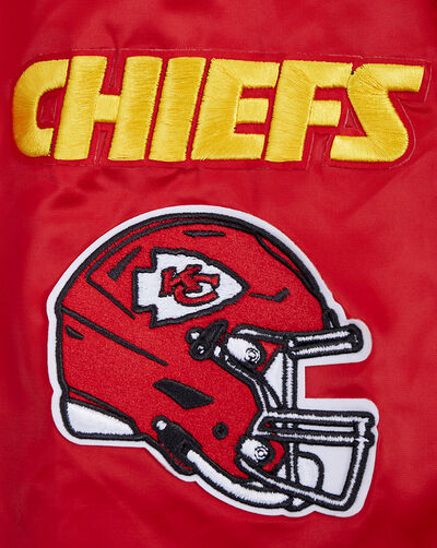 Kansas City Chiefs Mash Up Rib Satin Jacket