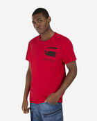 G Star Left Chest Logo Tee D22213-C506-A911 Red 1