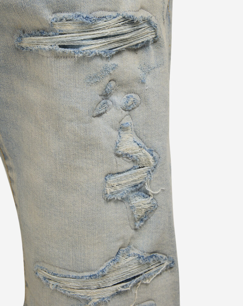 Distressed Denim Shorts