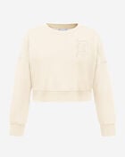 PRO STANDARD Big Girls' Detroit Tigers Neutral Fleece Crewneck LDTBC314940-EGG cream 1